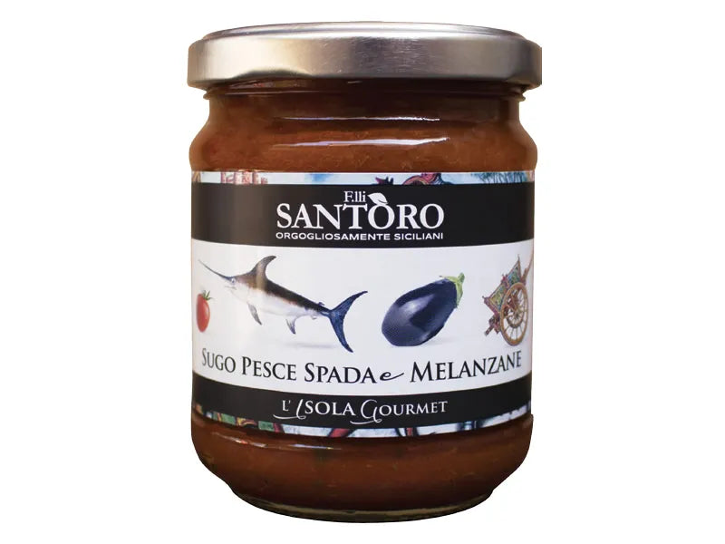 Sugo Pesce Spada e Melanzane 180 gr.