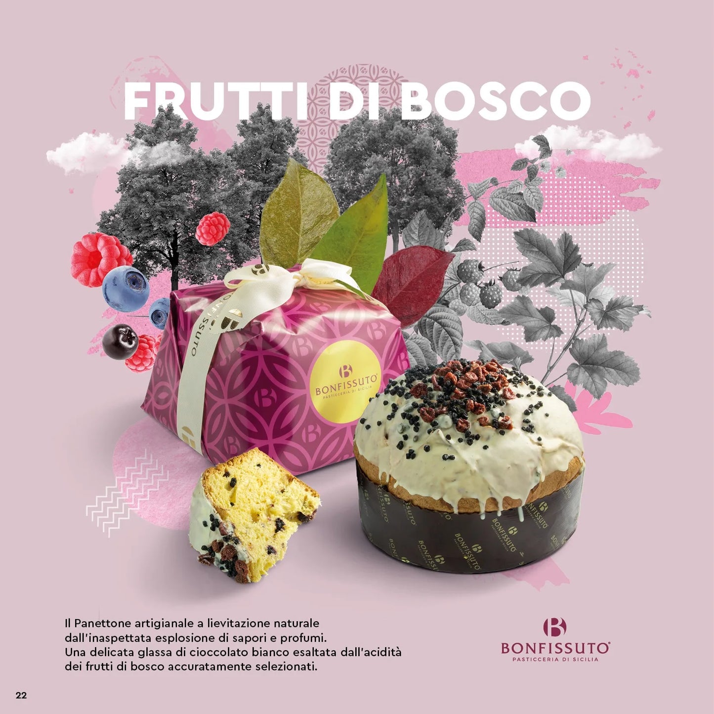 Panettone ai Frutti di Bosco