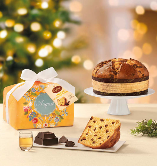 Panettone Marc De Champagne e Cioccolato Caffarel