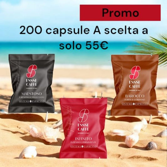 200 Capsule originali essse caffe spedizione inclusa