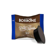 100 Capsule Compatibili A Modo Mio, Caffè Borbone, Don Carlo blu