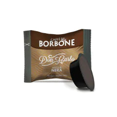 100 Capsule Compatibili A Modo Mio, Caffè Borbone, Don Carlo Nera