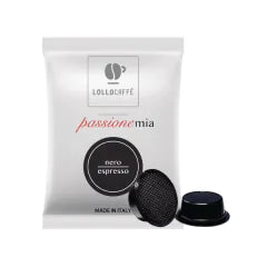 100 Capsule Lollo Caffè Compatibili A Modo Mio, Passione mio nera