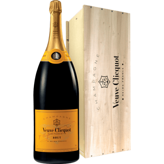 Champagne Brut Veuve Cliquot Lt.3 (cassa legno)