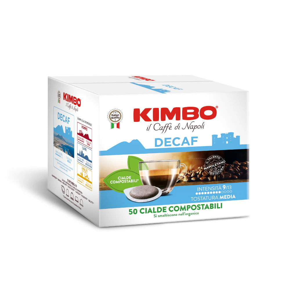 50 Cialde Kimbo - Le Meraviglie del Gusto Decaf