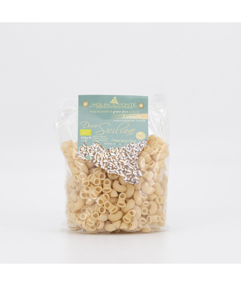 "LUMACHE" PASTA di SEMOLA di GRANO DURO BIO - 500 GR