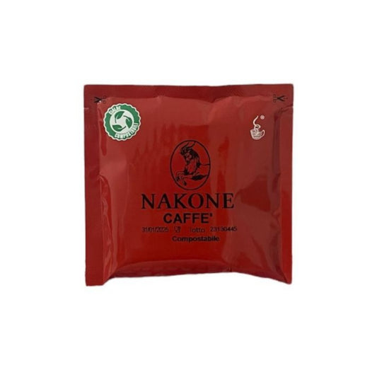 Caffè Nakone 150 Cialde ESE 44 mm Intenso Carta Filtro Compostabile - 150 Cialde (100% Arabica