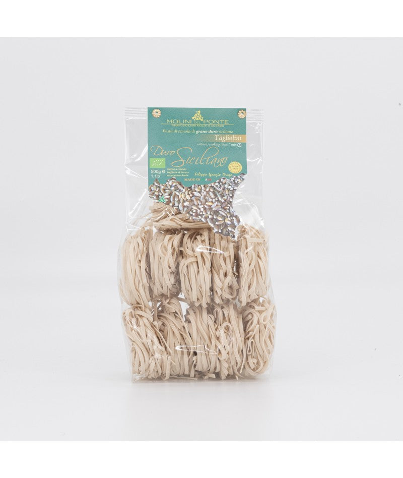 "TAGLIOLINI" PASTA di SEMOLA di GRANO DURO BIO - 500 GR